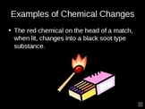 Chemical Changes Power Point Presentation
