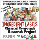 Chemical Compounds Research Project Distance Learning