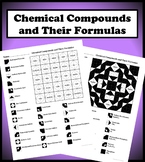 Chemical Compounds and Their Formulas Color Worksheet (Adv