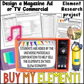 Preview of Element Project Research Advertisement