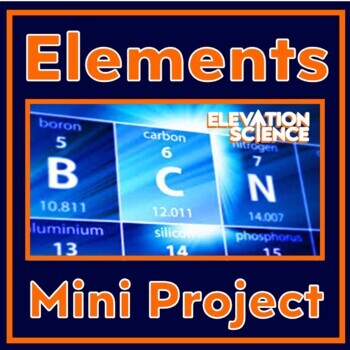 Preview of Chemical Element Mini Research Project Atomic Structure and Physical Properties