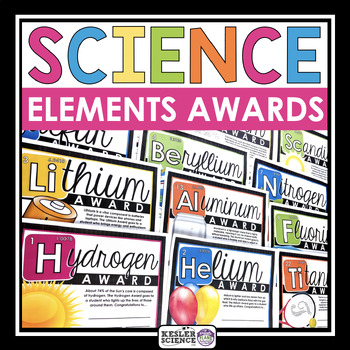 Preview of Chemical Elements Science Awards for Students