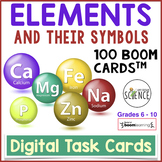 Chemical Symbols of the Periodic Table Elements Boom Cards