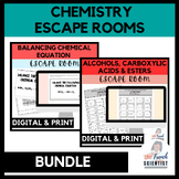 Chemical Equations & Alcohols, Carboxylic Acids and Esters