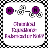 Chemical Equations : Balanced or Not?