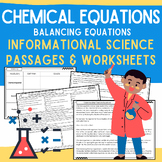 Chemical Equations & Balancing Equations: Informational Pa