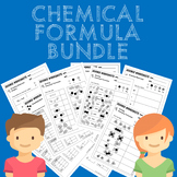Chemical Formula Worksheet Bundle