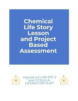 Preview of Chemical Life Story Project (distance learning project based assessment)