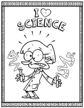 Chemical \u0026 Physical Changes Coloring Page by The Morehouse Magic