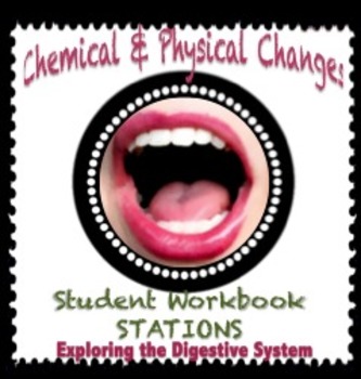 Preview of Chemical & Physical Changes of the Digestive System Student Workbook {FREE}