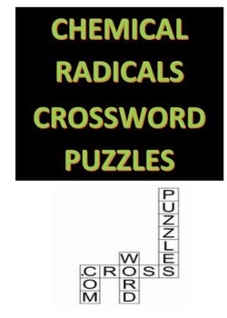 Chemical Radicals Crossword Puzzles by Ah Ha Lessons TPT