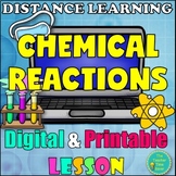 Chemical Reaction Notes Slides and Activity Digital Matter Lesson