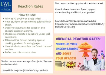 Preview of Chemical Reaction Rates and Collision Theory