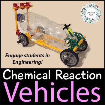 Chemical Reaction Car Recycled STEM Project - Left Brain Craft Brain