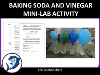 Preview of Chemical Reactions - Baking Soda and Vinegar