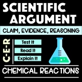 Chemical Reactions CER with Claim Evidence Reasoning
