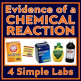 Evidence of Chemical Reactions Lab Activity 4 Easy and Fun