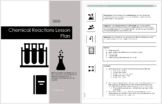 Chemical Reactions Lesson Plan