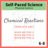 Chemical Reactions Middle School Unit for NGSS MS-PS1-2, M