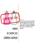 Chemical Reactions: Mixing Household Cleaning Supplies