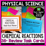 Chemical Reactions Task Cards (Print and Digital)