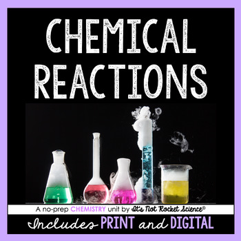 Preview of Chemical Reactions Unit