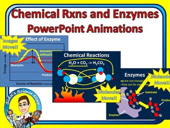 Preview of Chemical Reactions and Enzymes Animations FULL