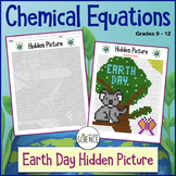 Chemical Reactions and Equations Earth Day Color By Number