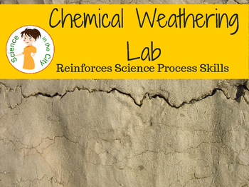 Preview of Chemical Weathering Lab