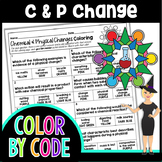Chemical and Physical Change Color By Number | Science Col