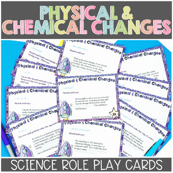 Preview of Chemical and Physical Changes Causation Cards