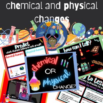 Preview of Chemical and Physical Changes Interactive Online Lesson
