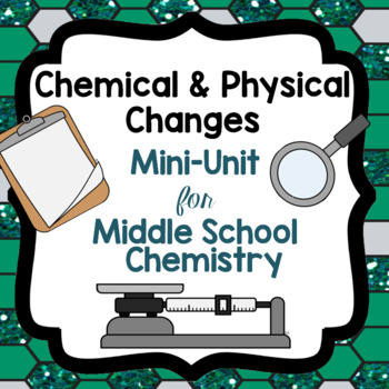 Preview of Chemical and Physical Changes Mini-Unit