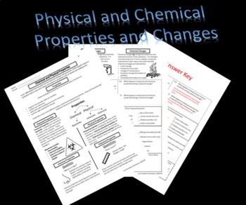 Preview of Chemical and Physical Changes and Properties with Intensive and Extensive Prop
