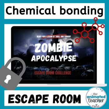 Preview of Chemical bonding activity digital escape room - Ionic covalent and metallic