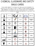 Chemical glassware & GHS safety Bingo
