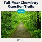 Chemistry Full Year Review Science Question Trails Bundle 
