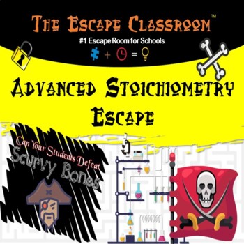 Preview of Chemistry - Advanced Stoichiometry Escape Room | The Escape Classroom