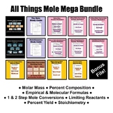 Chemistry: "All Things Mole" Mega Bundle (Molar Mass to St