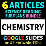 Chemistry Articles - 6 Science Sub Plans BUNDLE | Printabl