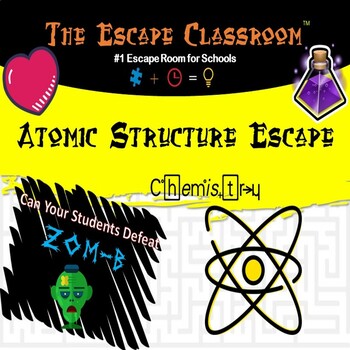 Preview of Chemistry: Atomic Structure Escape Room | The Escape Classroom