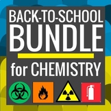 Chemistry: Back to School BUNDLE [Powerpoints, activities,