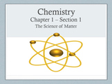 Chemistry Chapter 1 BUNDLE