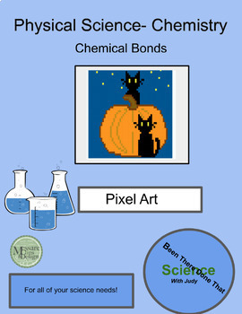 Preview of Chemistry- Chemical Bond review Mystery Pixel
