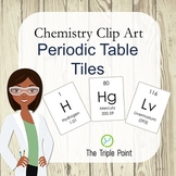 Chemistry Clip Art: 118 Periodic Table Tiles (including at