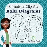 Chemistry Clip Art: Bohr Diagrams for Atoms and Isotopes, 