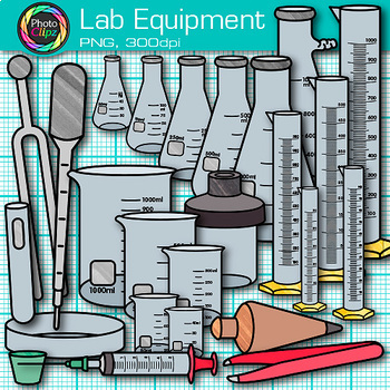 Chemistry Clip Art: Science Lab Equipment & Tools for Science Lessons