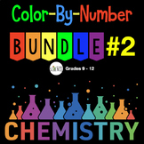 Chemistry Color By Number Bundle 2 - Matter, Atomic Struct