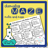 Chemistry Converting Mass to Moles Maze