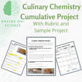 Chemistry Cooking Video Cumulative STEM Project for Middle